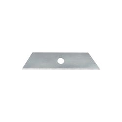 WEDO Ersatzklinge 7880 Silber 6 x 12,5 x 1,2 cm 10 Stück