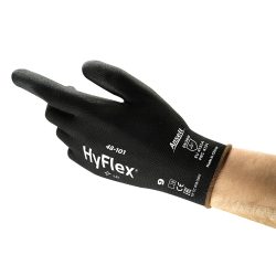 HyFlex Handschuhe PU (Polyurethan) Schwarz Grösse 10 12 Stück