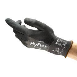 HyFlex Handschuhe Nitrile, Schaumstoff Schwarz Grösse 8 12 Stück
