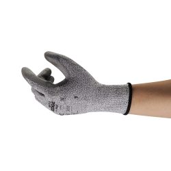 Ansell Handschuhe PU (Polyurethan) Größe 10 Grau Packung mit 12 Stück