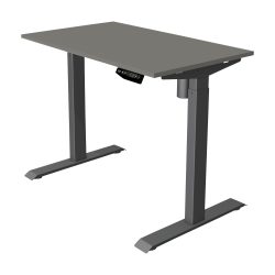 Kerkmann Move 1 Rechteckig Elektronisch Höhenverstellbarer Sitz-Stehschreibtisch Melamin, Stahl Anthrazit 1000 x 800 x 1230 mm