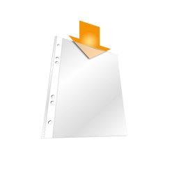 DURABLE Business Prospekthüllen 265019 A5 PP (Polypropylen) 17 (B) x 0.012 (T) x 21.5 (H) cm Transparent 25 Stück