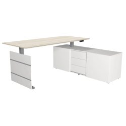 Kerkmann Arbeitsplatz Ahorn Mehrfarbig 1.860 x 1.650 x 1.200 mm