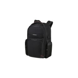 Samsonite Laptop-Rucksack SA2101 17,3 Zoll Ballistisches Nylon, Lederdetails, Recyceltes Polyester 32 x 24 x 46 cm Schwarz