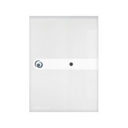 herlitz easy orga to go Dokumentenmappe docfoldPP Druckknopf Polypropylen Hochformat 18 (B) x 25,2 (T) x 0,6 (H) cm Transparent 11207065
