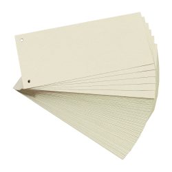 herlitz Trennstreifen Buff Cardboard divstrcham 10843621 Packung mit 100 Stück