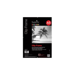 Seco Clip Rahmenklemme A5 Transparent 170 x 15 x 230 mm