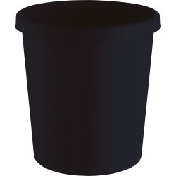 Helit The Green German Papierkorb Schwarz 18 L