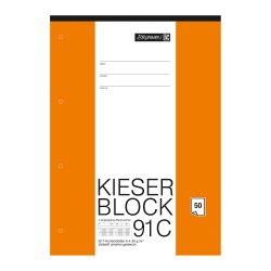 BRUNNEN Notizblock DIN A4 Geleimt Papier Nicht perforiert