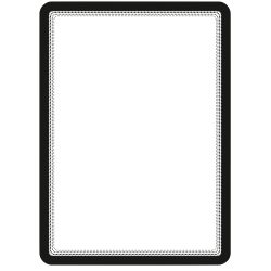 Djois Magneto Rahmen A4 Schwarz 194957 230 (B) x 2 (T) x 317 (H) mm