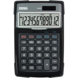 DESQ Tischrechner 12 Stellen 33000 Schwarz