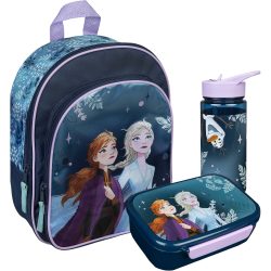 Undercover Lunchbox Set Frozen 25 x 10 x 31 cm Blau