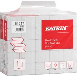 KATRIN Falthandt&uuml;cher Non Stop M2 589665 2-lagig, weiss, recycling