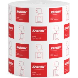 Handtuchrolle Katrin Basic Weiss 2-lagig 460102 6 Stück