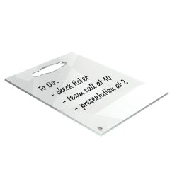 Nobo Mini Desktop Whiteboard-Notiztafel 1915613 Acryl Rahmenlos DIN A4 Transparent
