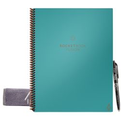 RocketBook 1/3 A4 Notizbuch EVRF-L-RC-CCE-FR Gepunktet nicht perforiert 42 Seiten Neptune Türkis