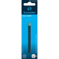 Schneider Kugelschreibermine schwarz 77291 2 Stück