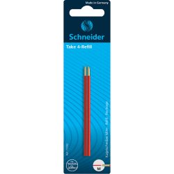 Schneider Kugelschreibermine 77292 Rot Pack 10
