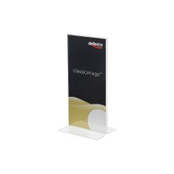 Deflecto Schildhalter 45101 DL Transparent Polystyrol (PS) 10 x 8 x 21,5 cm