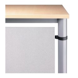 Hammerbacher Rückwandverkleidung VHR08 Silber 620 x 19 x 420 mm
