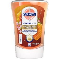 Sagrotan No-Touch Seife Nachfüllpackung Flüssig Mandelblüte und Manuka Honig 250 ml