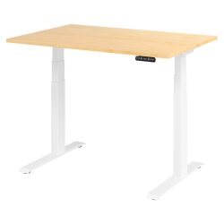Hammerbacher Sitz-Steh-Arbeitsplatz XDKB12 1.200 x 800 x 1.290 mm Ahorn