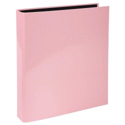 Exacompta Ringbuch 4 Ringe 25 mm Karton Pellic Pap DIN A4 Pink