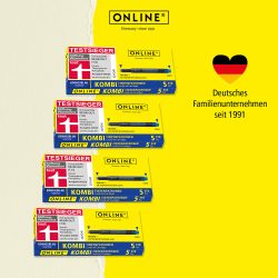 Online Kombi Tintenpatrone 17026 Blau 20 Stück