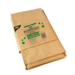 PAPSTAR Kompostbeutel 14189 Kraftpapier 2 Stück