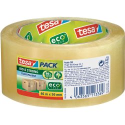 tesa Verpackungsklebeband tesapack Bio & Strong Transparent 50 mm (B) x 66 m (L) PLA (Polylactid)