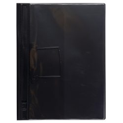 Djois JalemaClip Präsentationsmappe 1021519 A4 Kunststoff 24 (B) x 31.5 (H) cm Schwarz 10 Stück