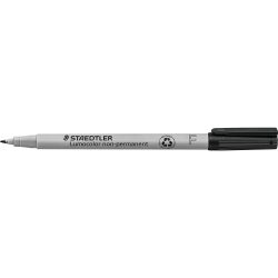 STAEDTLER Lumocolor Folienstifte Fein Feinspitze Schwarz 10 Stück