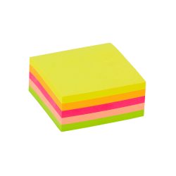 Office Depot Haftnotizwürfel 51 x 51 mm Farbig assortiert Neon 250 Blatt