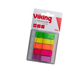 Office Depot Haftmarker Rechteckig 1,2 x 7 x 4,5 cm Farbig sortiert Pop Up 5 Stück à 40 Streifen