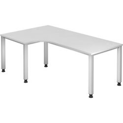 Hammerbacher Schreibtisch Q Serie Weiß 1.200 x 2.000 x 685 mm VQS82/W