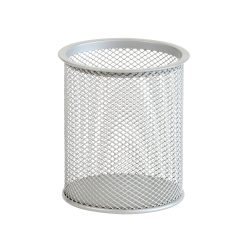 Office Depot Stiftehalter Metallnetz Silber 9 x 9 x 10 cm