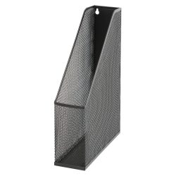 Office Depot Stehsammler Metallnetz Schwarz 7,5 x 25,3 x 31,5 cm