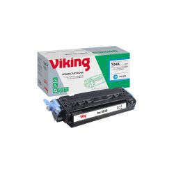 Viking 124A Kompatibel HP Tonerkartusche Q6001A Cyan