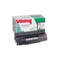 Viking 53A Kompatibel HP Tonerkartusche Q7553A Schwarz