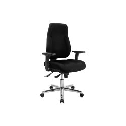 Realspace Ergonomischer Bürostuhl Signum Stoff Schwarz