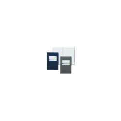 Djois Atlanta 165 x 105 mm Gebundenes blaues Hardcover-Notizbuch Liniert  96 Blatt