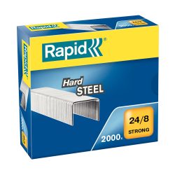Rapid Strong 24/8 Heftklammern 24858900 Verzinkter Stahl Silber 2000 Stück