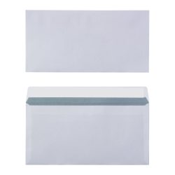 Office Depot Briefumschläge Ohne Fenster C5/6 220 (B) x 110 (H) mm Abziehstreifen Weiss 80 g/m² 1000 Stück