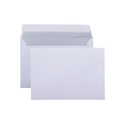 Viking Briefumschläge Ohne Fenster EA5 220 (B) x 156 (H) mm Abziehstreifen Weiss 80 g/m² 500 Stück