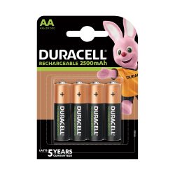 DURACELL Recharge Ultra PreCharged DX1500 AA,HR6,2400mAh,1.2V 4 St&uuml;ck