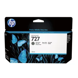 HP Tintenpatrone 727 matte black B3P22A DesignJet T920/T1500 130ml