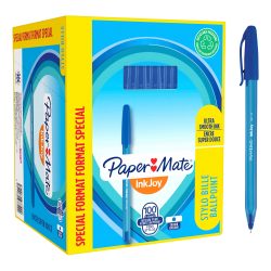 Papermate InkJoy 100 Kugelschreiber Blau Mittel 0.8 mm 100 Stück