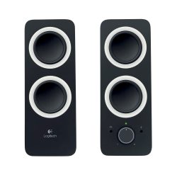 Logitech PC-Lautsprecher Z200 Schwarz 2 Stück