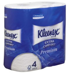 Kleenex Toilettenpapier 4-lagig 8484 4 Rollen à 160 Blatt