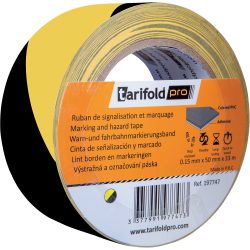 Djois Markierungsband Gelb/Schwarz Vinyl 5 cm